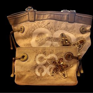 Coach Starfish Purse and Wallet